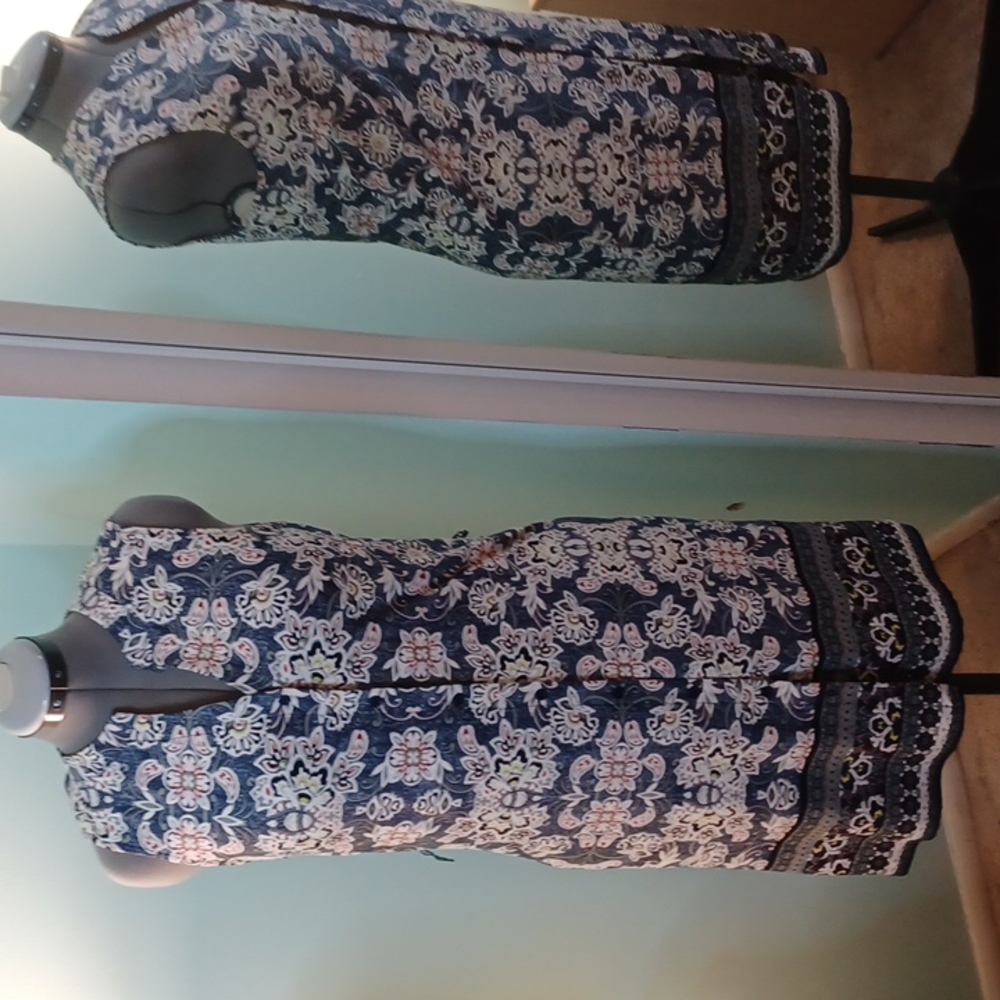 Tacera Sleeveless Button Down Dress